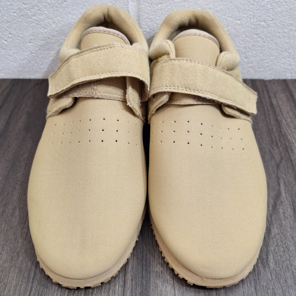 Buck‎ & Buck Women's 6-7M Adaptive Walking Shoes Tan Hook Loop Machine Washable